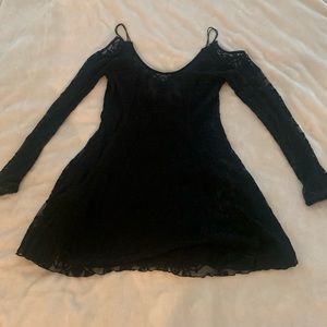 Free people intimates black lace teddy
